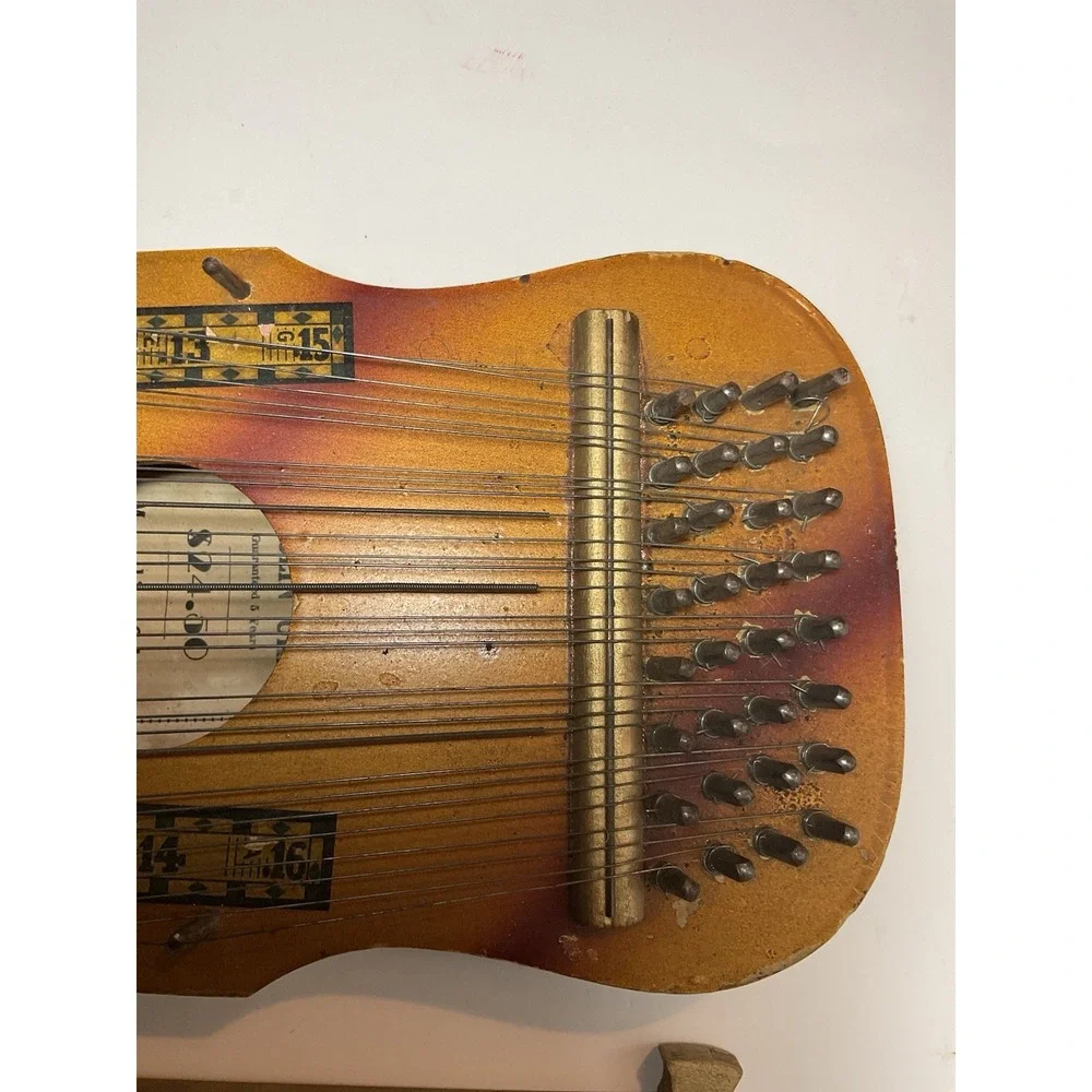 Genuine 1937‎ Marx Violin Uke w/ Bow Vintage Music Instrument